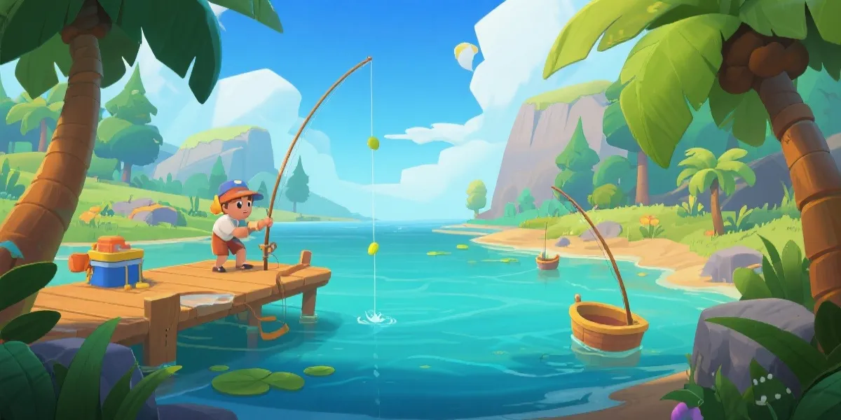 捕鱼游戏场景示意图