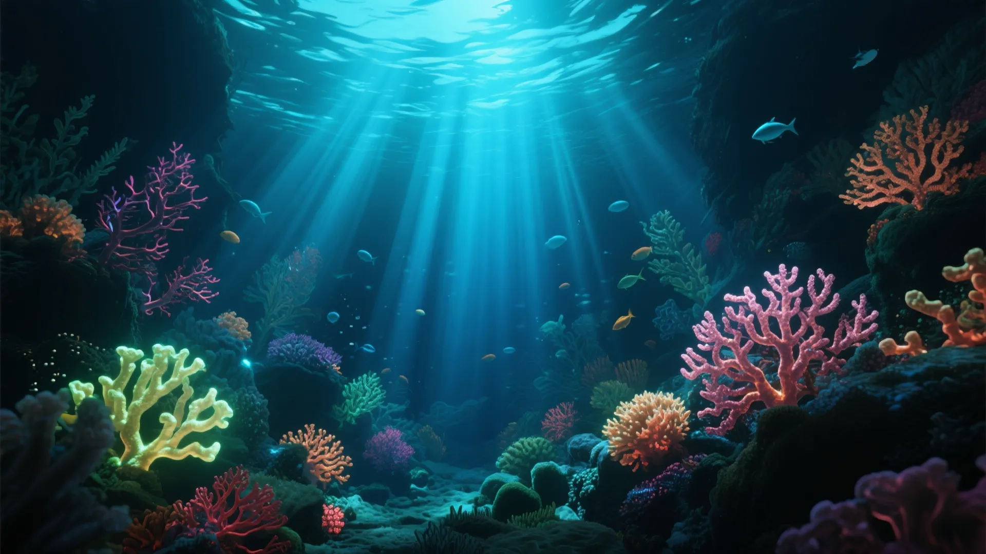 深海捕鱼场景